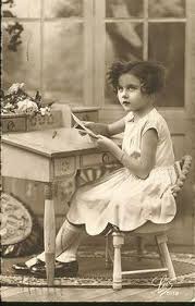 1930 girl letter