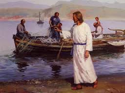 Christ by fishermen